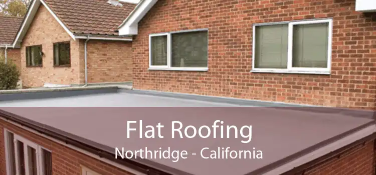 Flat Roofing Northridge - California